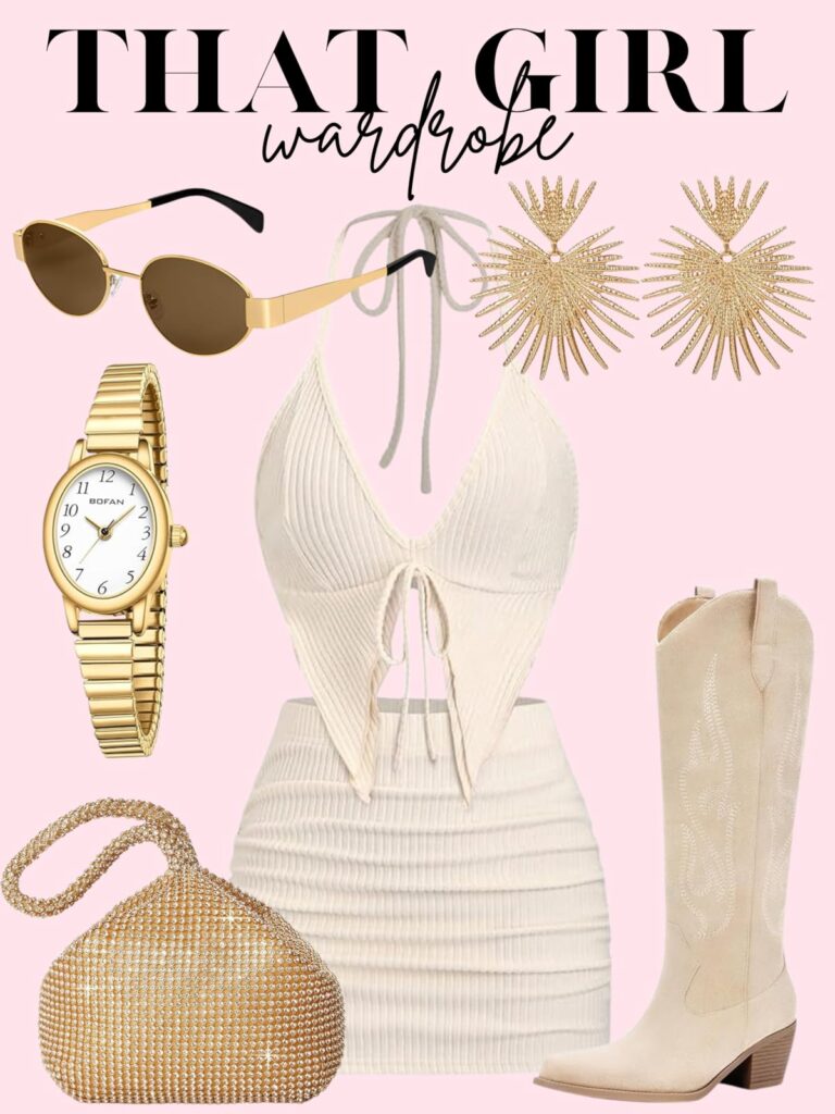 two piece party outfit