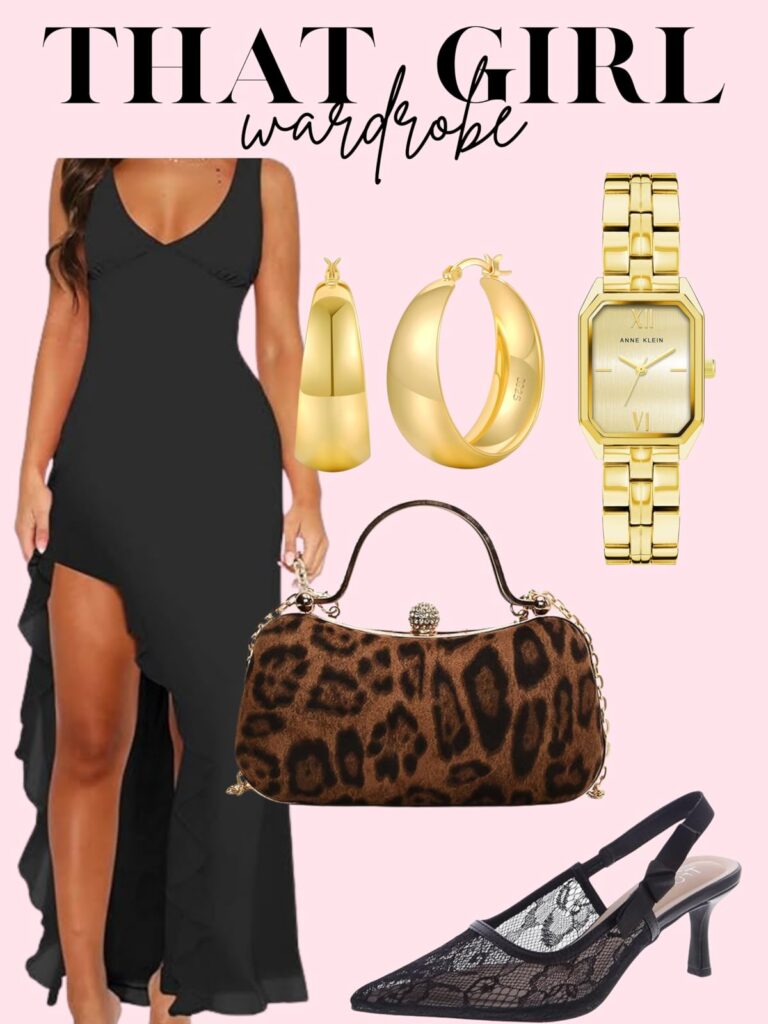 long black dress