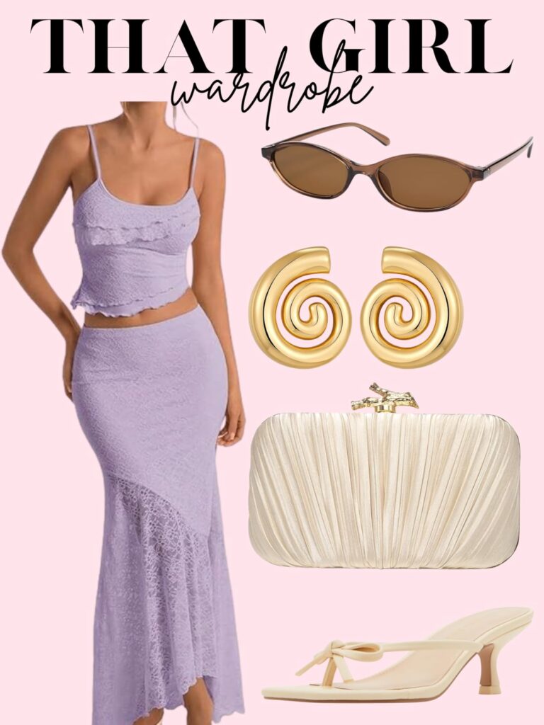 purple summer two piece