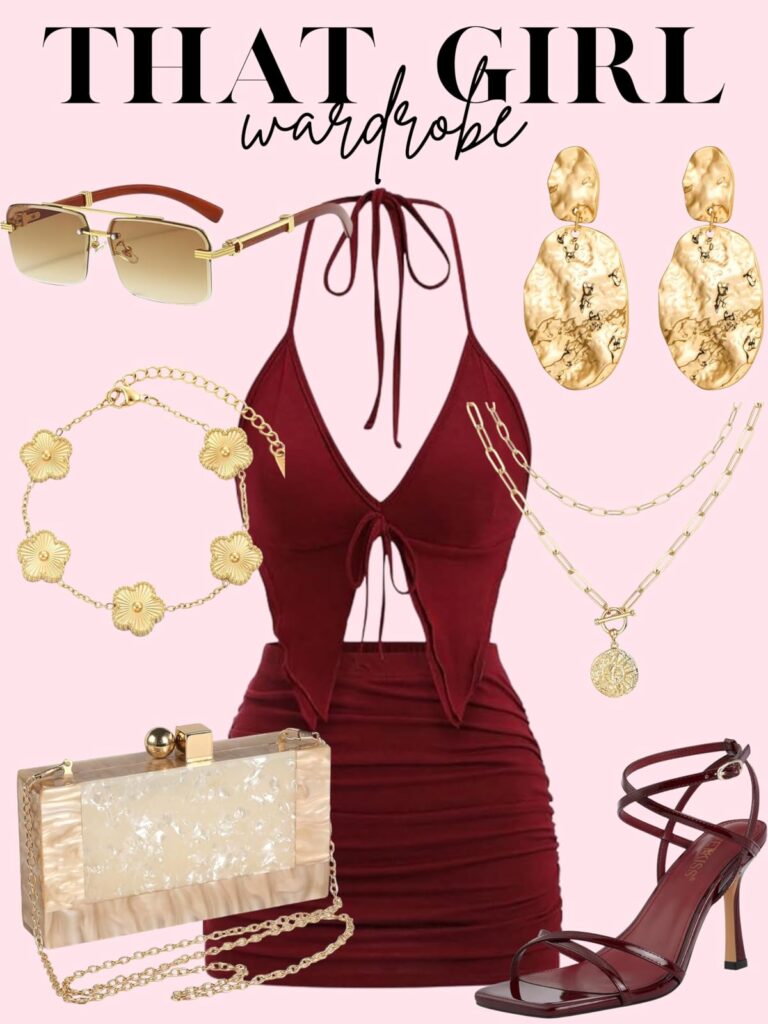 two piece party outfit