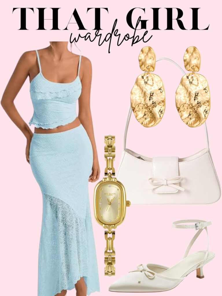 blue summer two piece