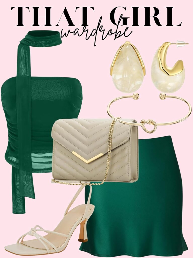 green summer outfit