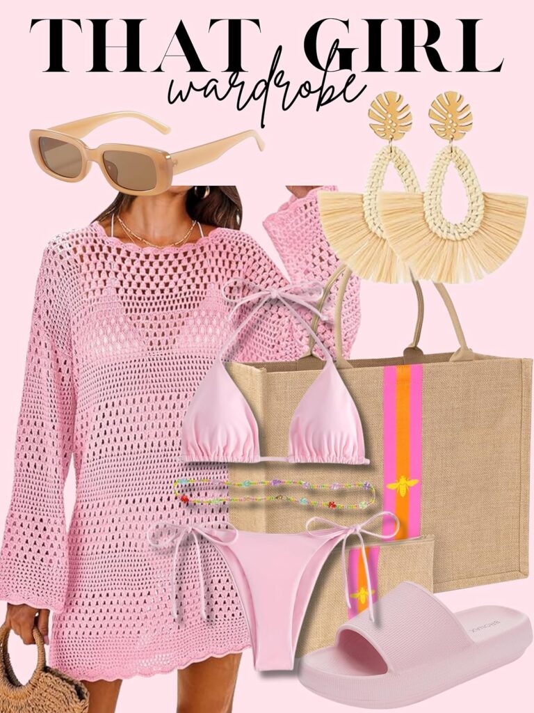 pink summer dress