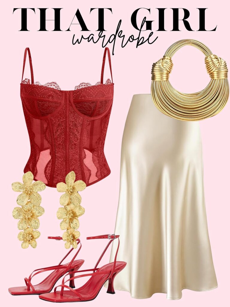 Burgundy Corset top