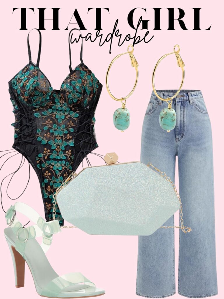 bodysuit and jeans