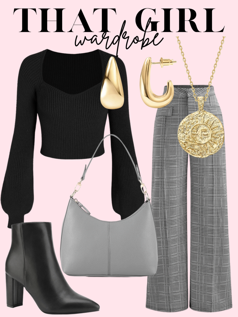 grey autumn outfit