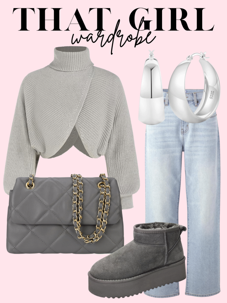 grey autumn outfit
