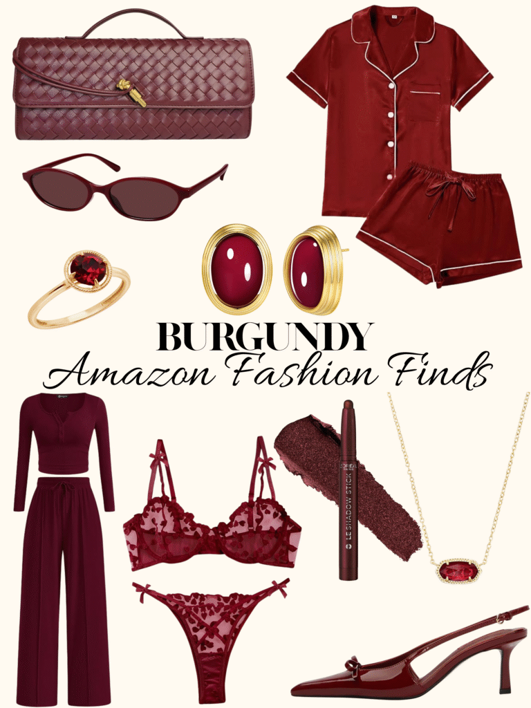 burgundy fashion finds