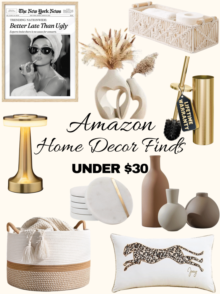 amazon home decor finds under 30