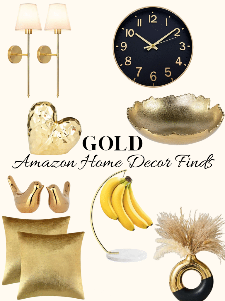gold home decor