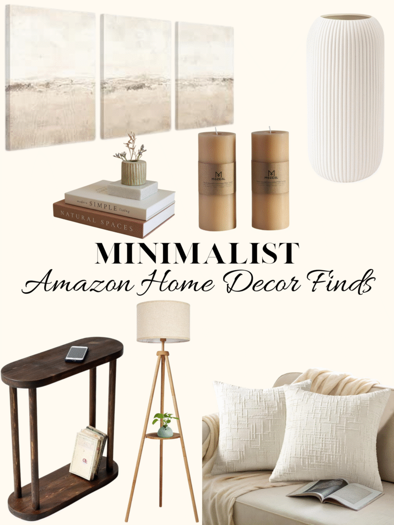 minimalist home decor finds