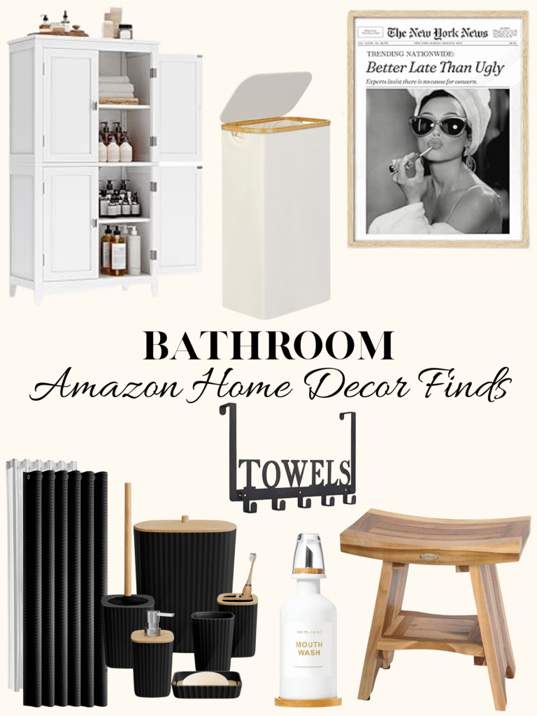 bathroom decor finds