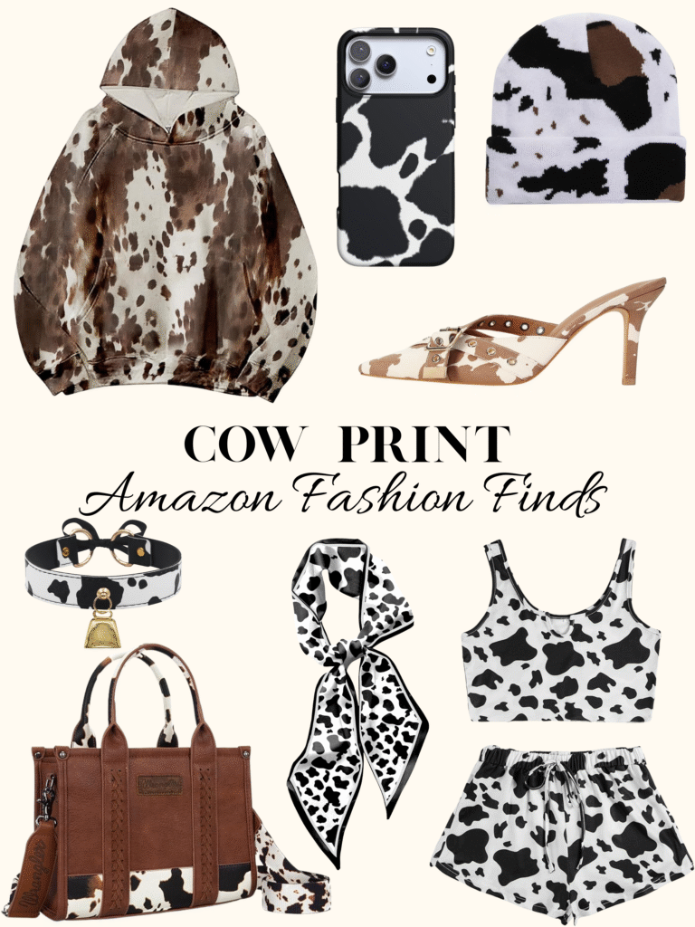 cow print amazon fashion finds