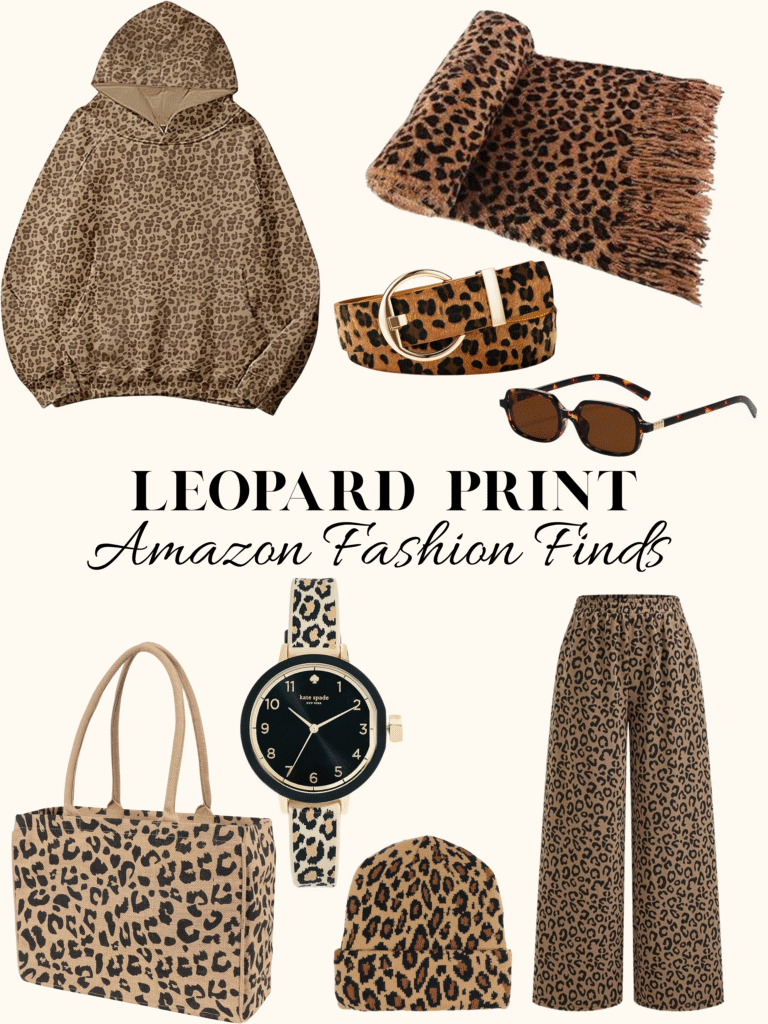 leopard print amazon finds