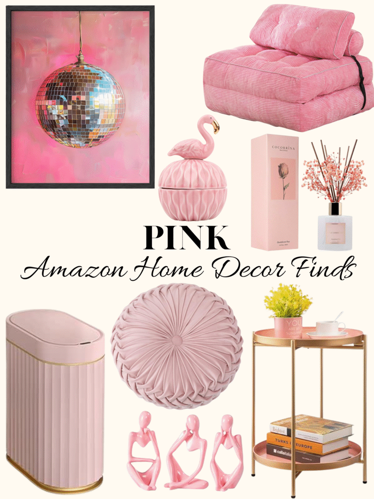 Pink home decor