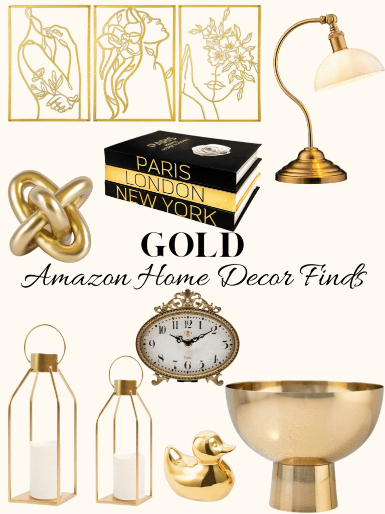 gold home decor