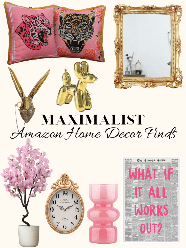Maximalist home decor