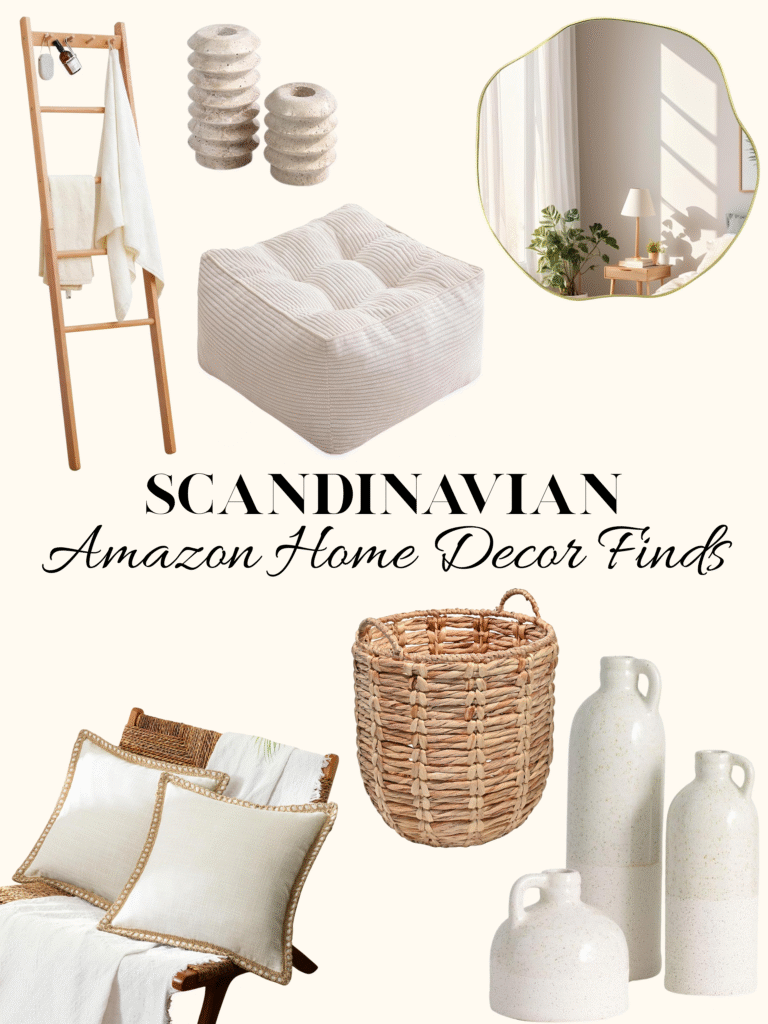 scandinavian living room finds
