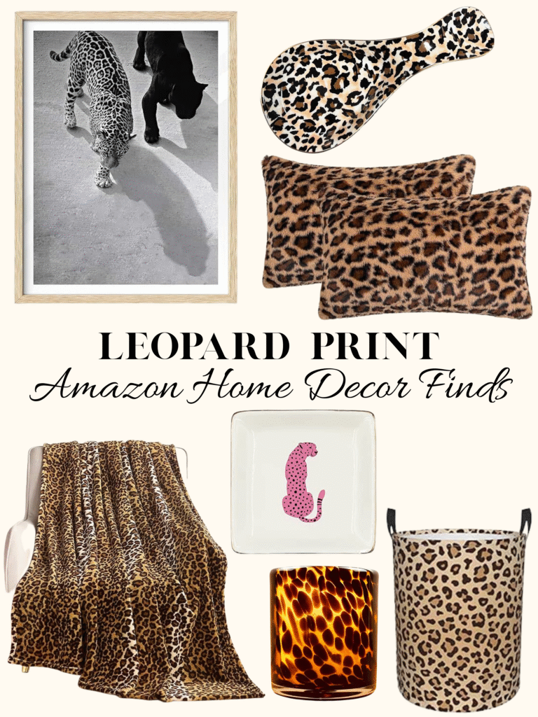 leopard home decor