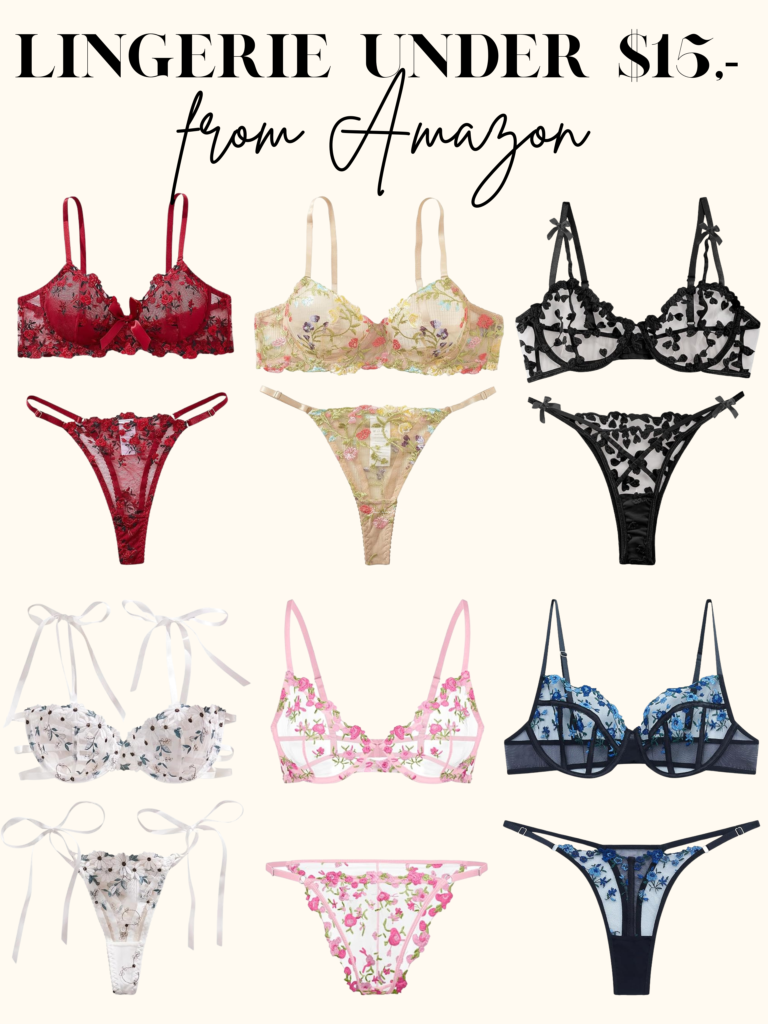 lingerie sets from amazon