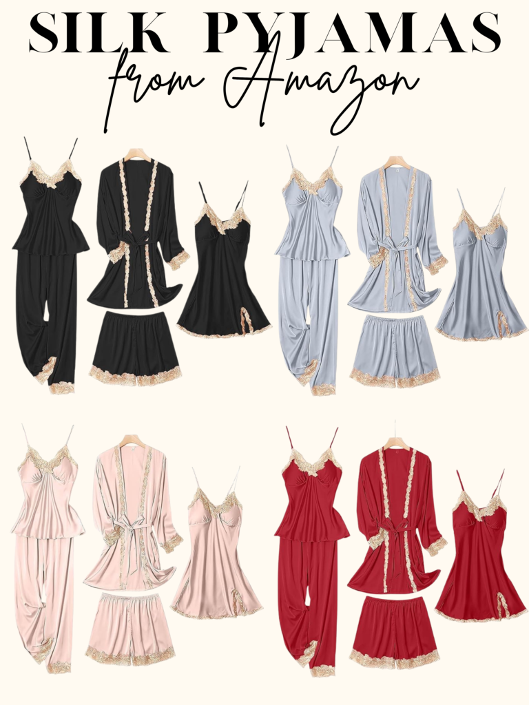 silk pyjama set