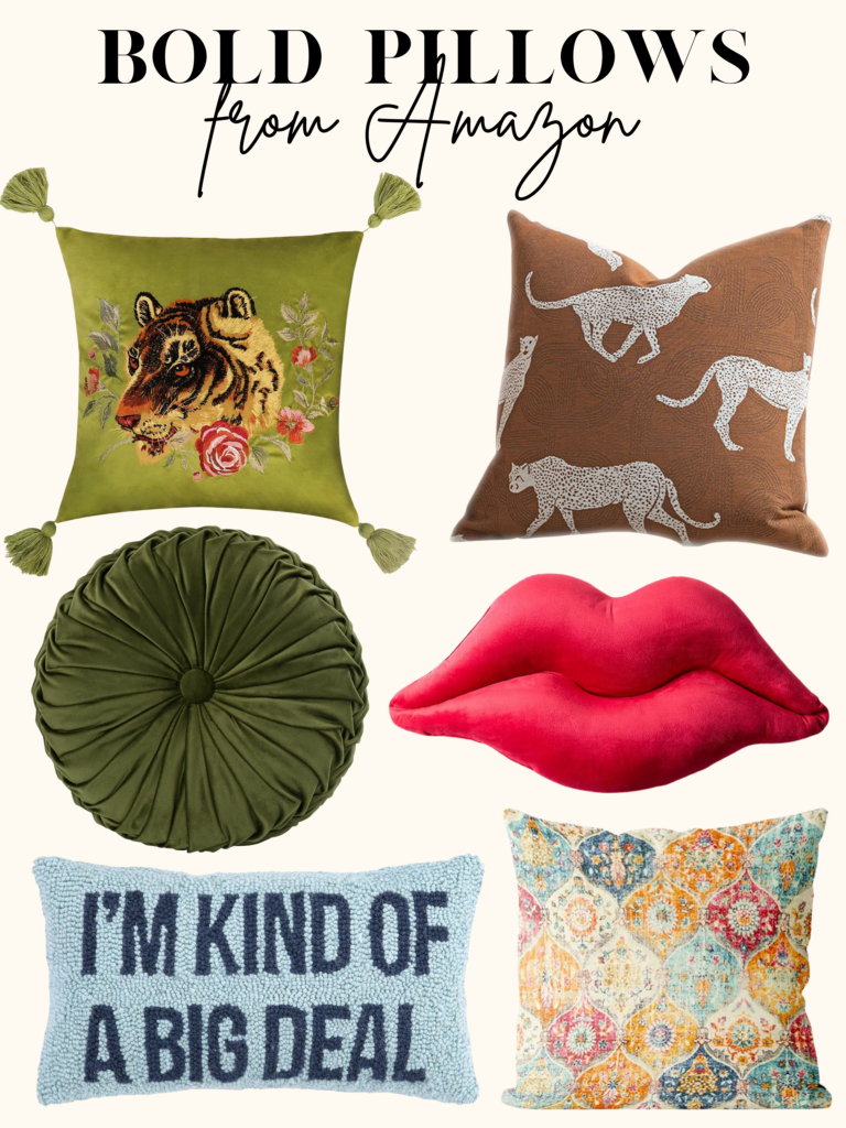bold pillows