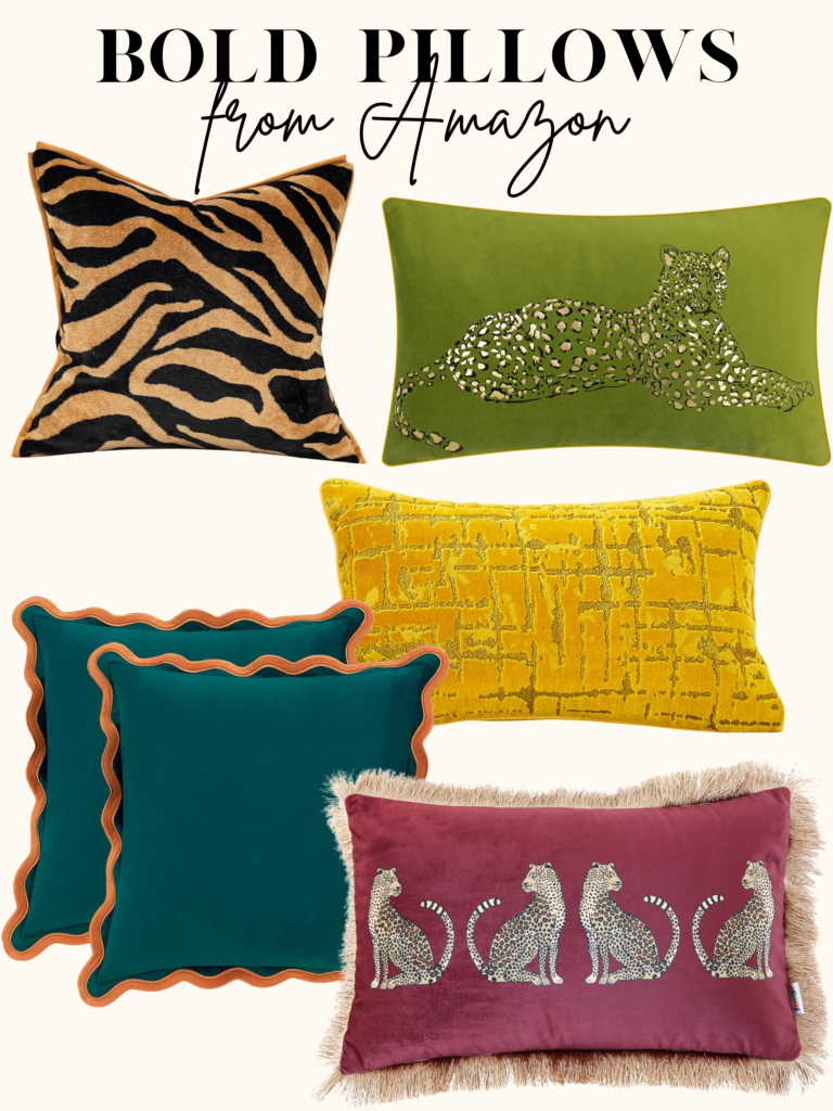 bold pillows