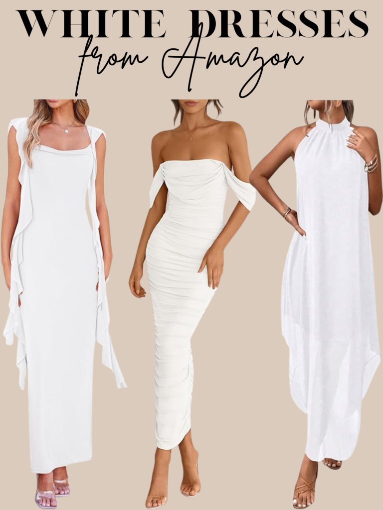 white summer dresses