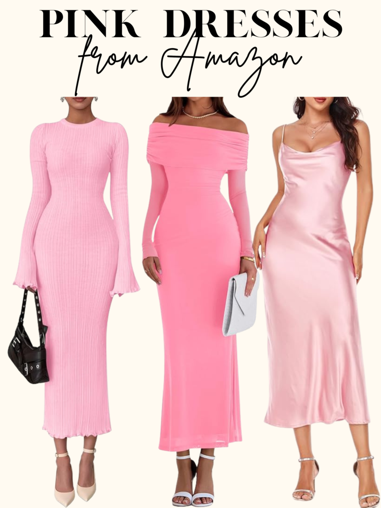 pink summer dresses
