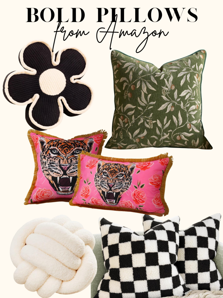 maximalist pillows