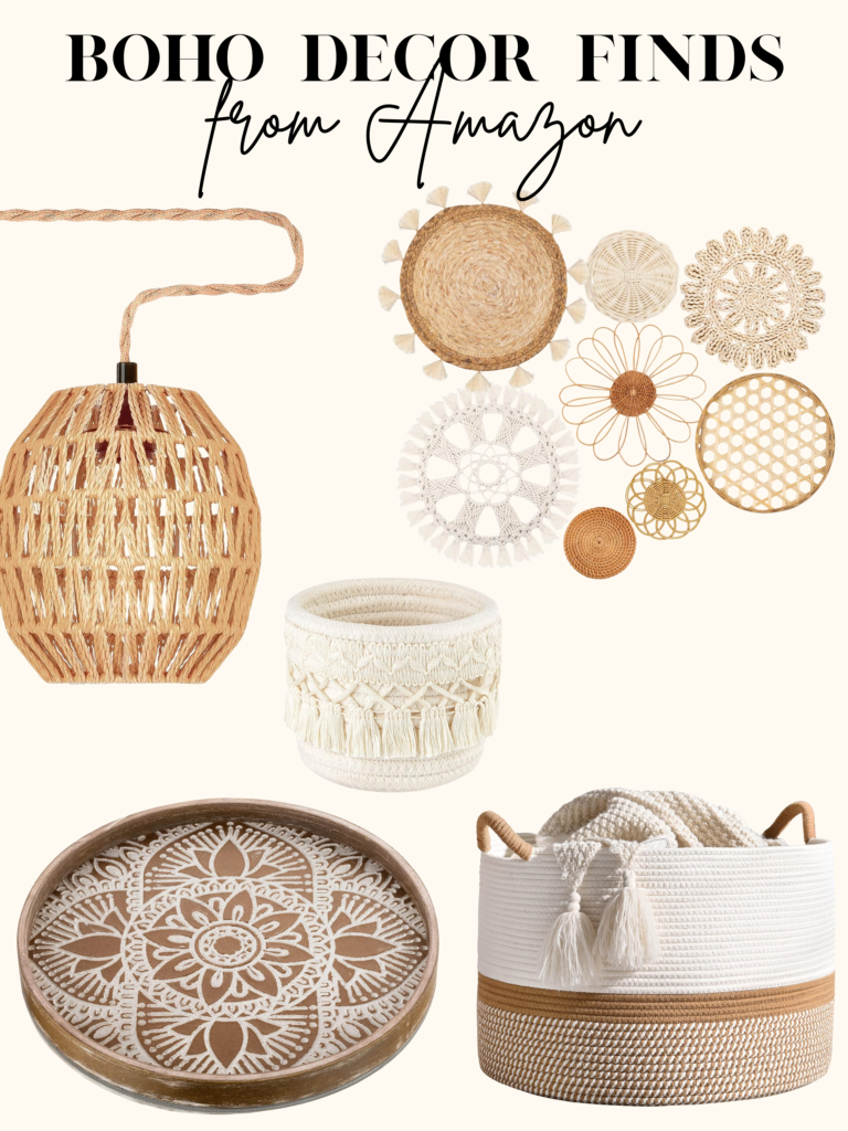 boho decor finds