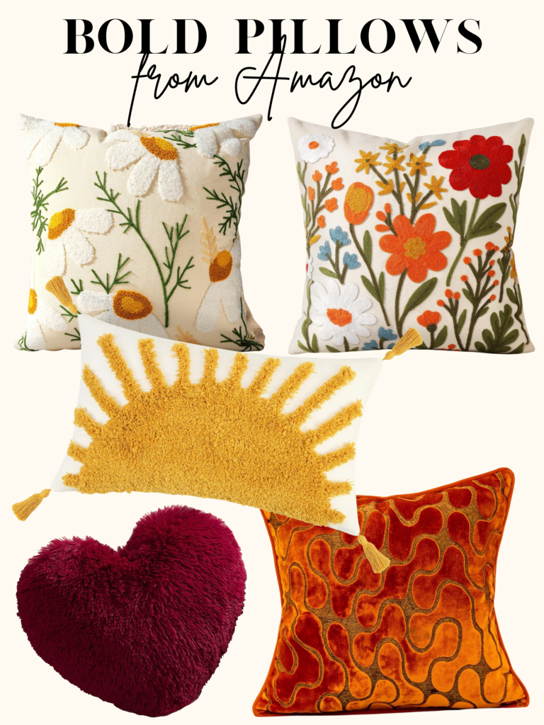 bold pillows