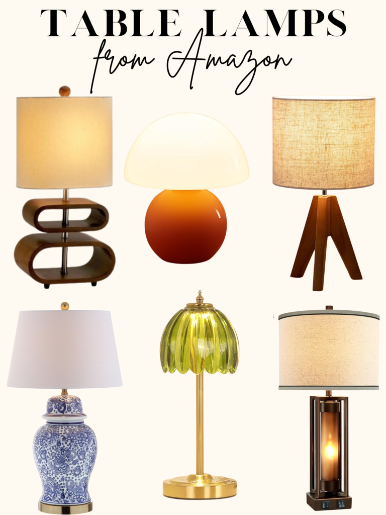 table lamps