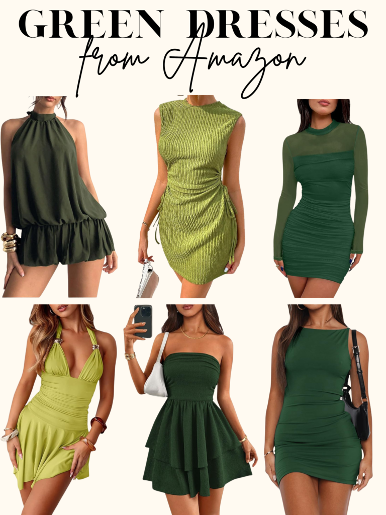 green summer dresses
