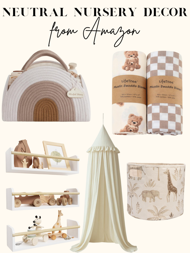 neutral nursery decor