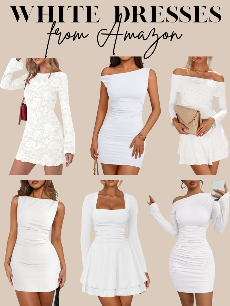 short white dresses