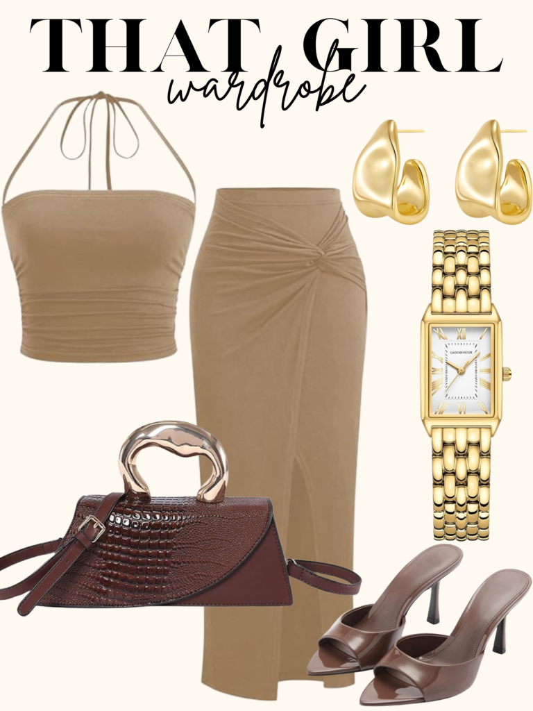 chic two piece dress