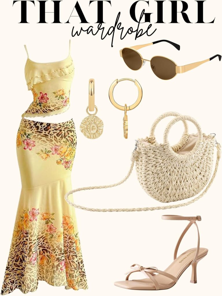 yellow date outfit