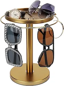 360° Rotating Sunglass Organizer Storage