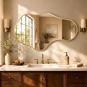 gold mirror