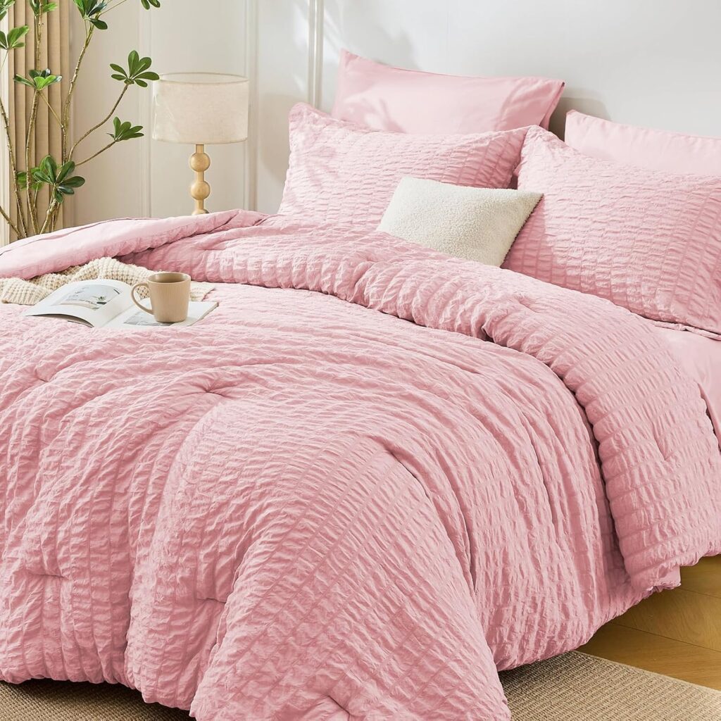 pink bedding