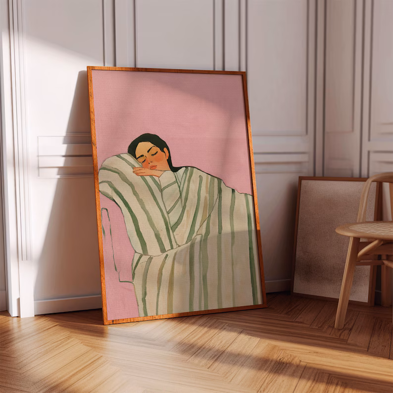 bedroom wall art