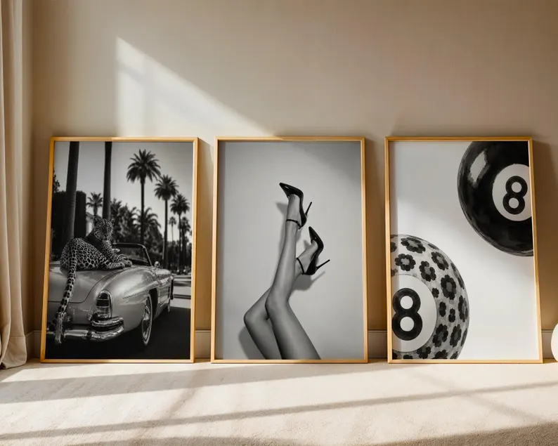 girly wall art set